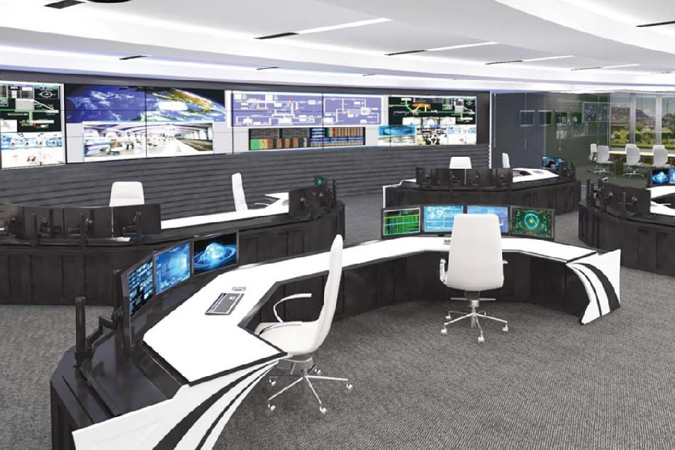 Command Center - Videowall • Mitsubishi • Winsted