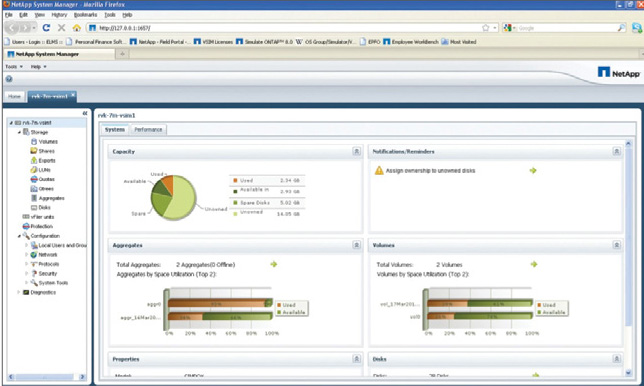 OnCommand® System Manager